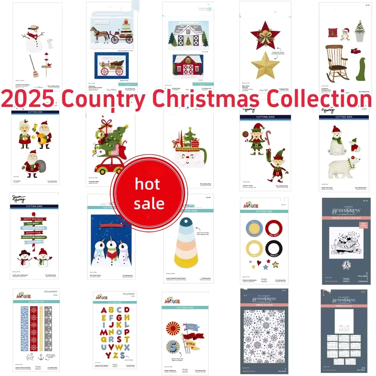 

Snowman Tree Bear Mouse Metal Cutting Dies Hot Foil for DIY Making Gift Card Scrapbook Embossed Craft Template 2025 Christmas