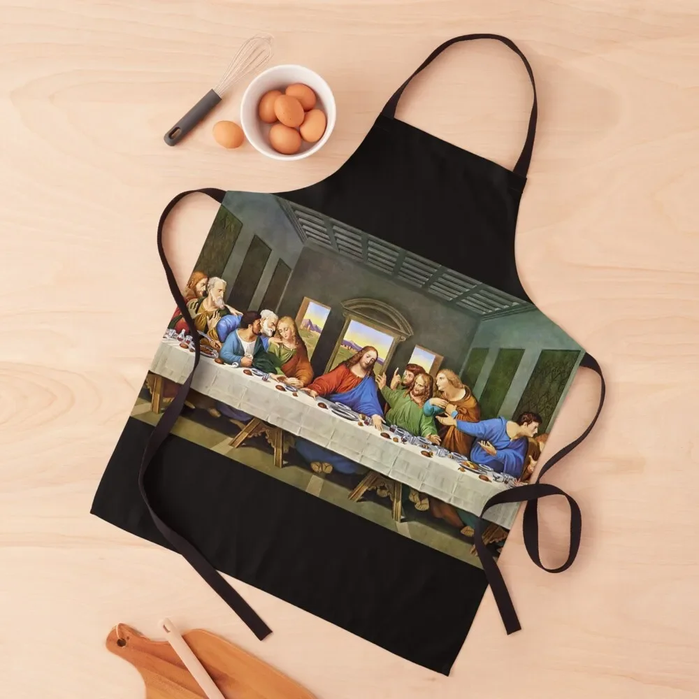 

The Last Supper Apron chefs Custom Professional Barber Apron