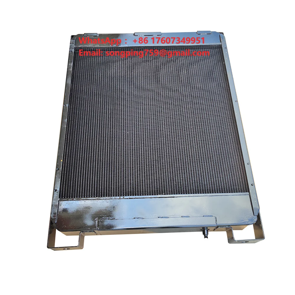 14X-03-11214 Heavy Duty Water Tank Radiator Assembly for Komatsu Bulldozer D85ESS-2 D85ESS-2A D65PX-12 with S6D125E-2 Engine