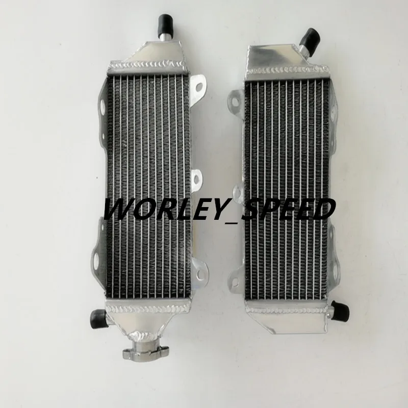 For 2014-2018 Yamaha YZ250F YZ450F YZ 250 450 F Aluminum Radiator Cooler Cooling Coolant 2014 2015 2016 2017 2018