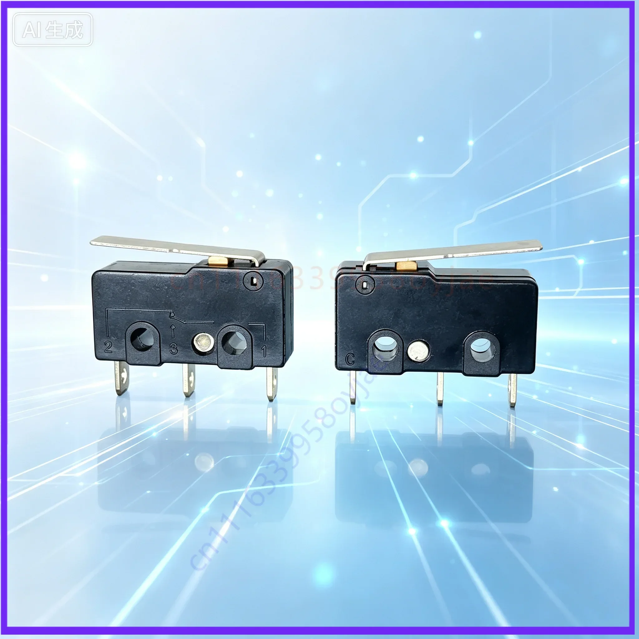 Lever for KW12-1 3 Pin 0.5A Micro Switch  100pcs