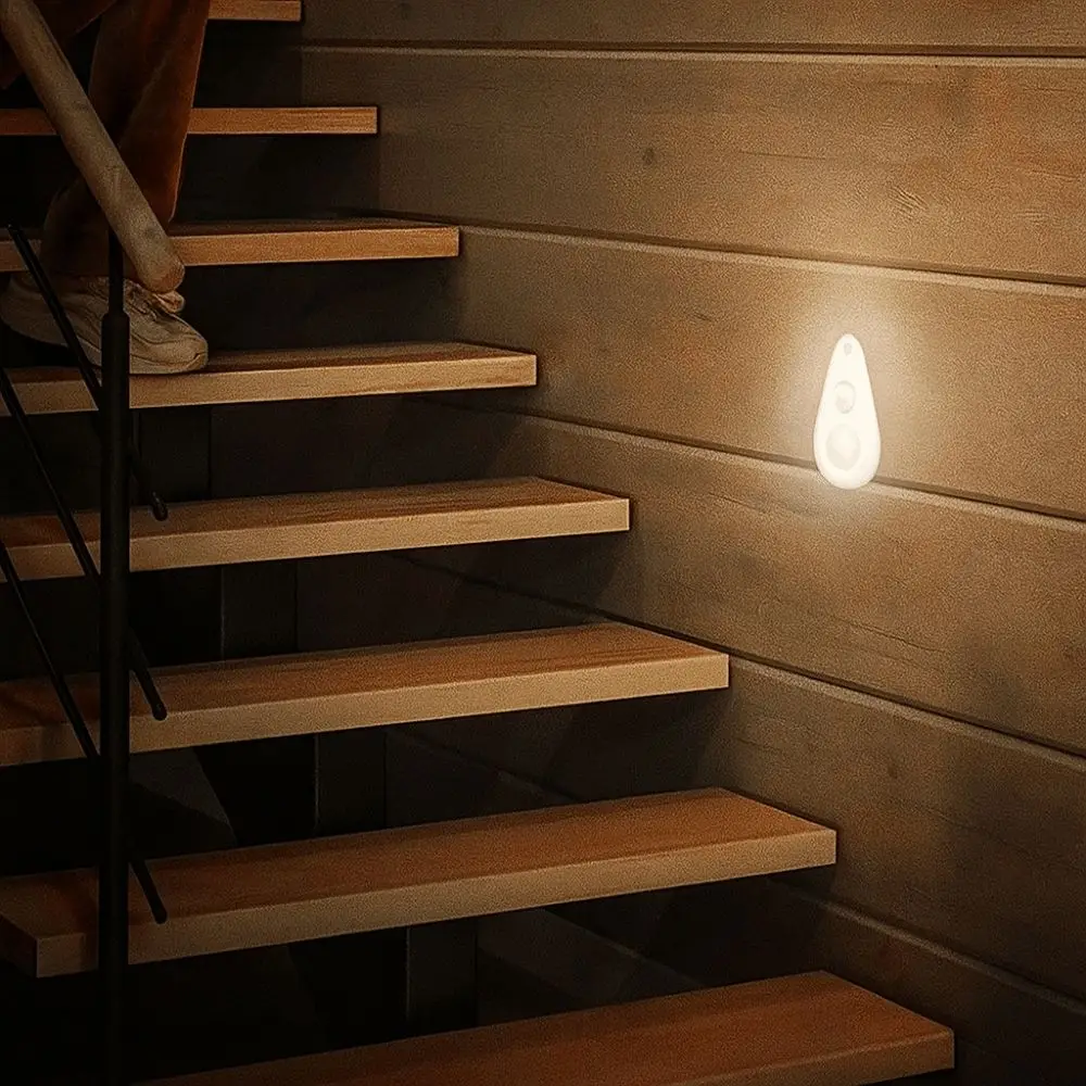 Mini Size Motion Sensor Night Light Type-c Motion Sensor Smart Night Light Auto On/Off Wireless Motion-Activated Light Night Use