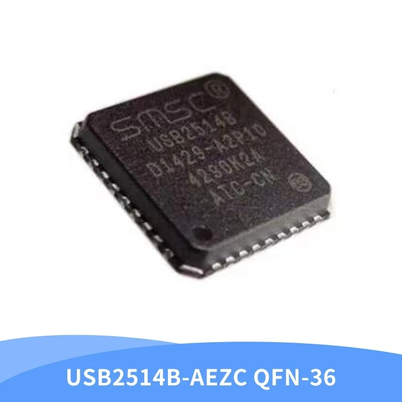 5adet USB2514B-AEZC USB2514B 36QFN IC USB 2.0 yüksek hızlı Hub denetleyici 9 siparişler