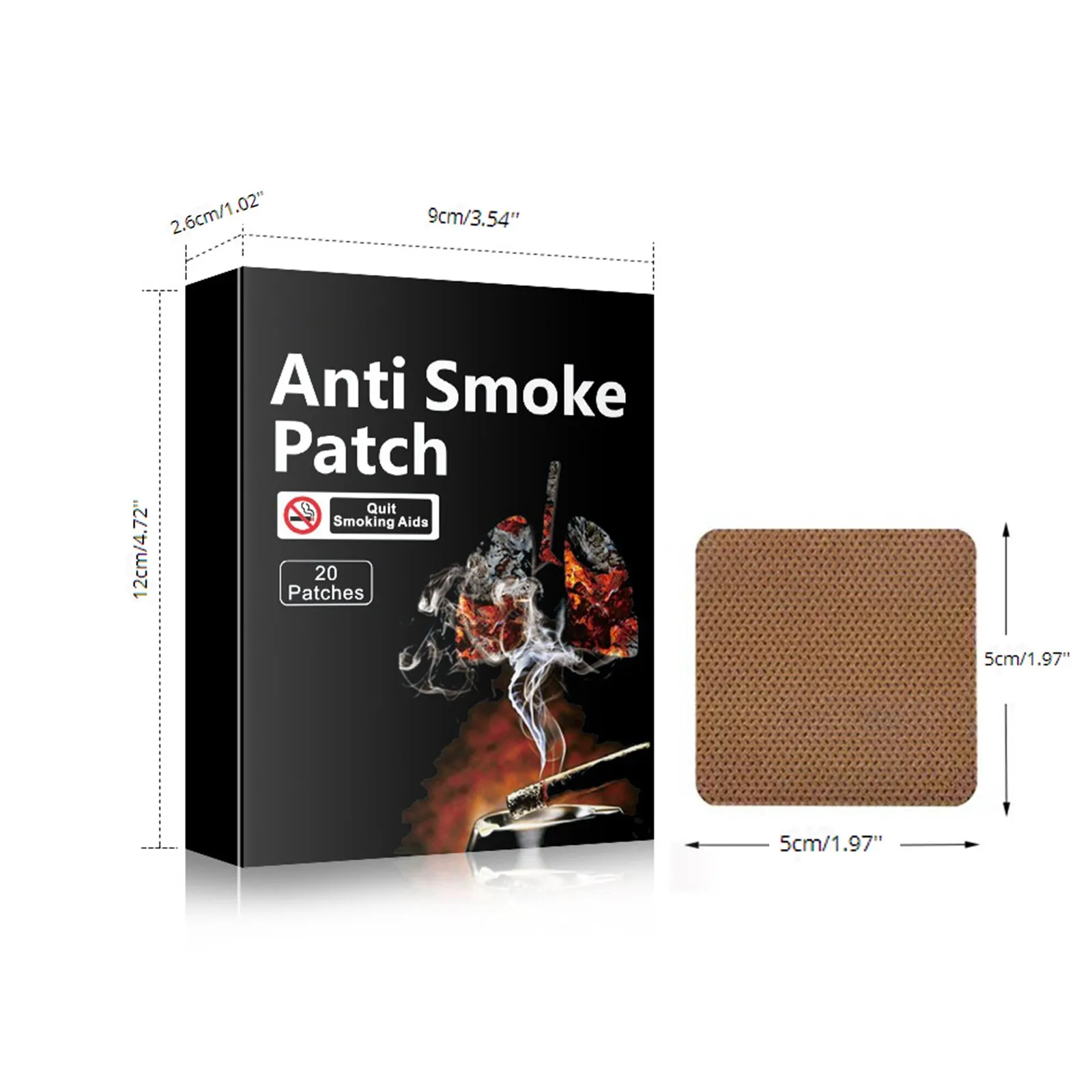 20 Abstain  Mist Patches, Male And Female Stickers, Full Body Herbal Breathable Patches(1 Box)1005006636454909