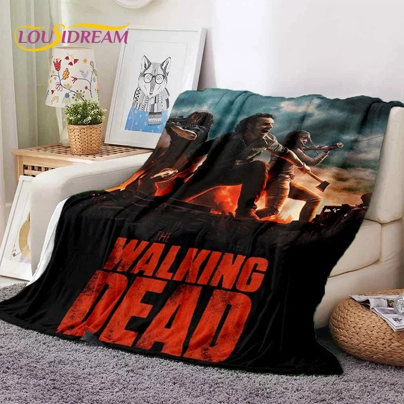 The Walking Dead Lincoln TWD  Soft Blankets,Keep Warm Throw Blanket Comfortable Blanket for Picnic Beds Sofa Home Bedroom Gift
