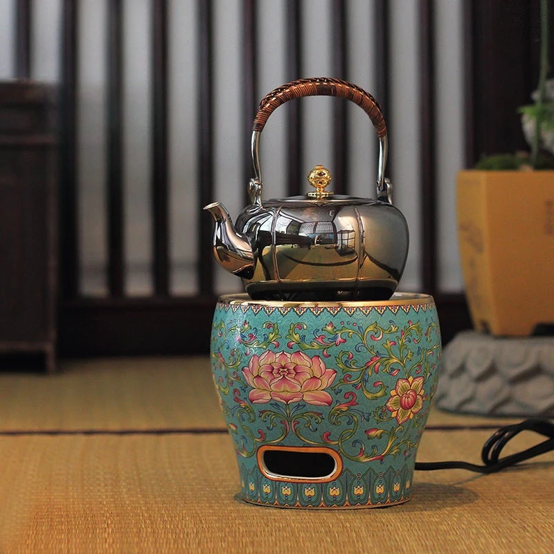 Silent tea stove, intelligent remote control household boiling water set pot