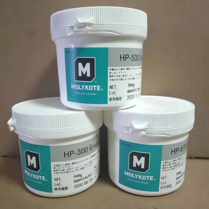 Original MOLYKOTE HP-300 HP-500 HP-870 Grease Plastic Safe Lubricant for O-Ring Gear Valve Low Noise Smooth Silent Long Lasting