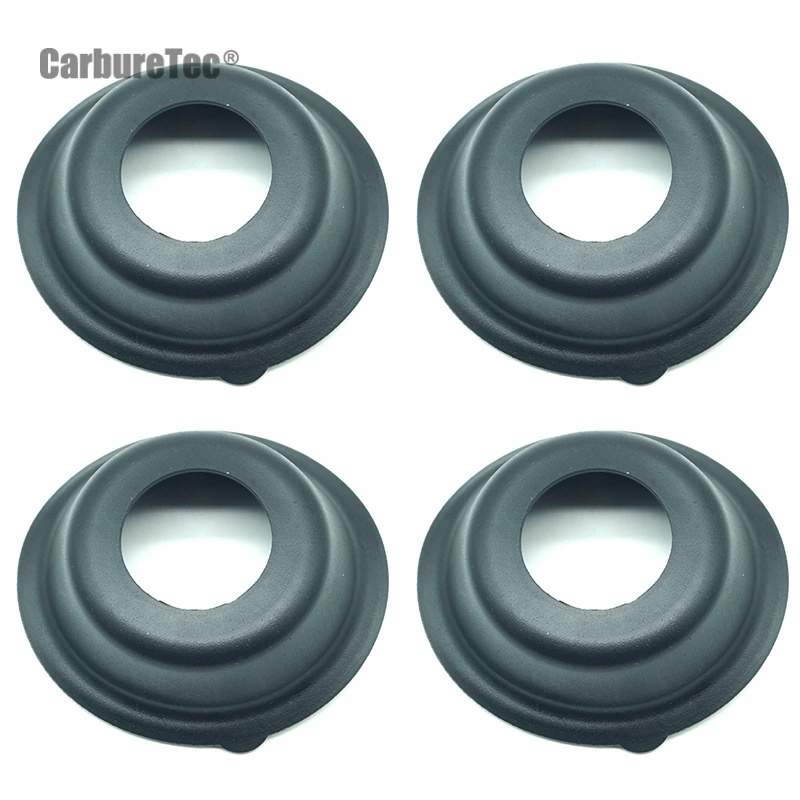 4 PCS for YAMAHA V-MAX 1200 VMX1200 VMX12 VMX 12 1985-2004 2005 2006 2007 Carburetor Vacuum Diaphragm Carb Slide Membrane Parts