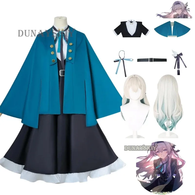 2025 yiyiFirefly منتصف الصيف اليراع العهد تأثيري حلي شعر مستعار الزي اليومي لعبة شخصية كرتونية هالوين لعب الأدوار Wo #2