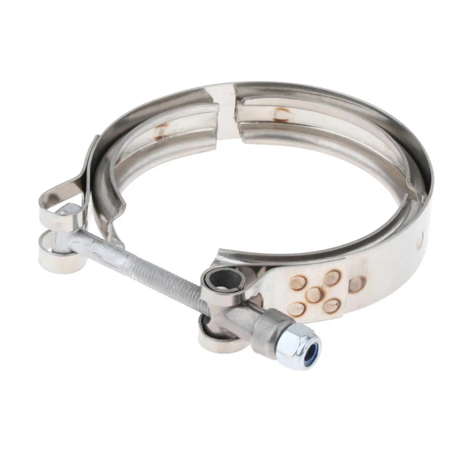 Turbo Exhaust Outlet Clamp สแตนเลส Downpipe V Band Clamp