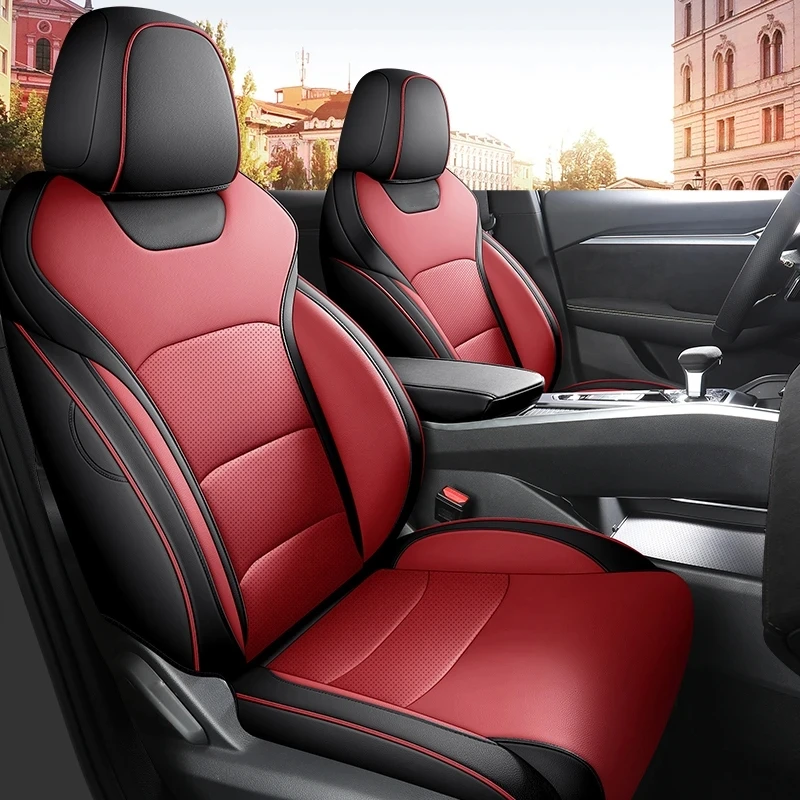 Car Seat Cover Specific Customize for Geely Atlas Azkarra Geely Bo Yue Pro Full Covered on Front Seats and Rear Seats