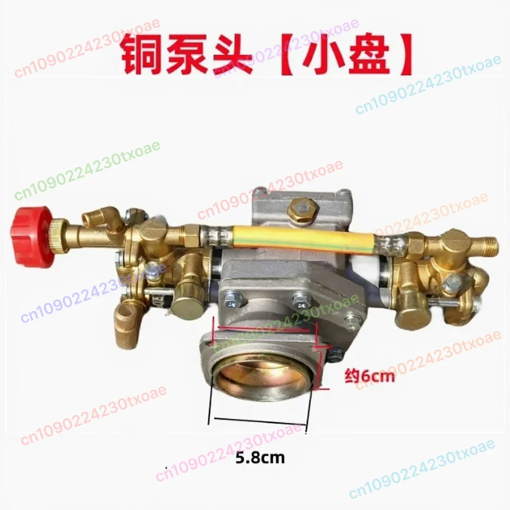 2-stroke engine with oil cup Standard spray pump Brass pump Agricultural spray power pump head