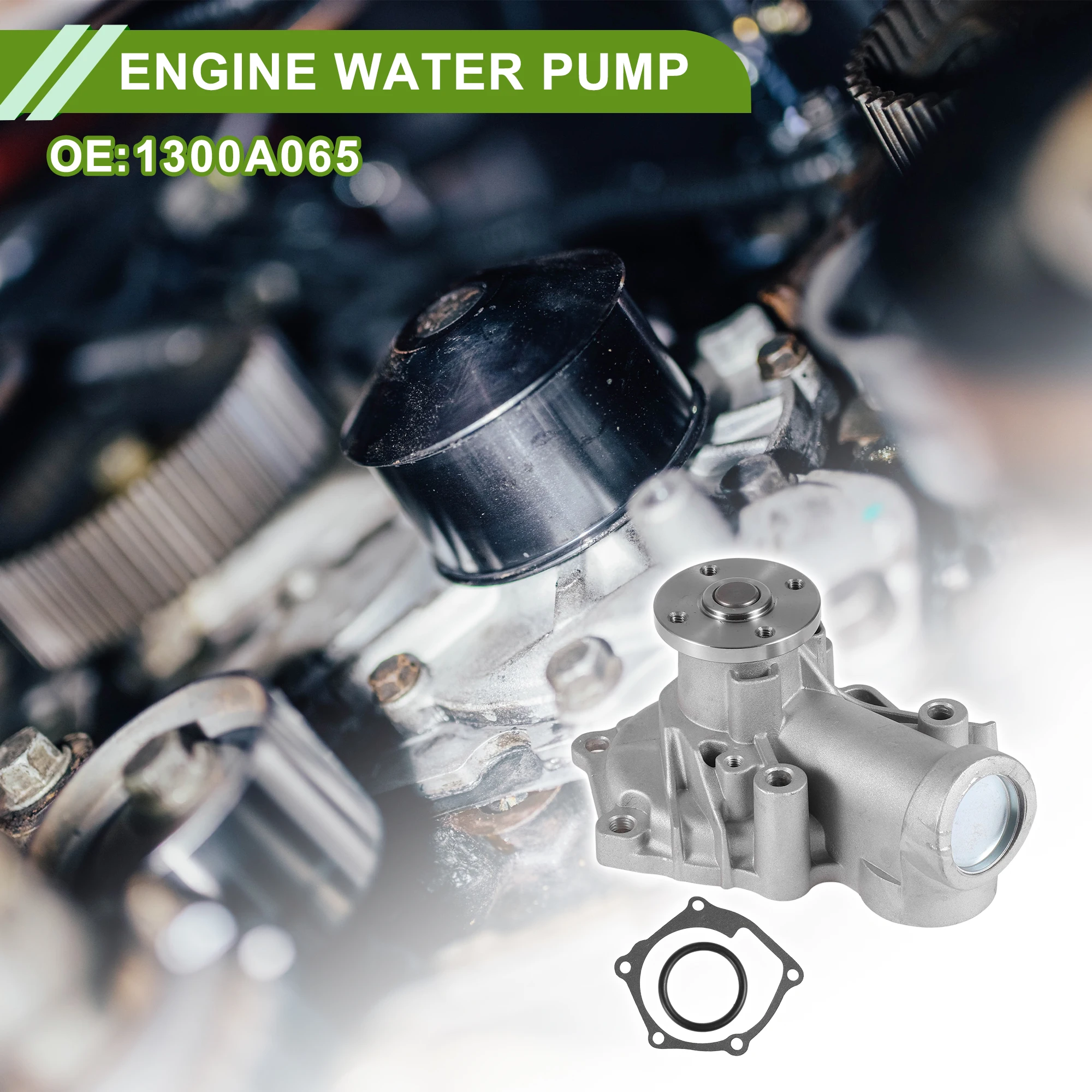 

Водяной насос двигателя UXCELL для Mitsubishi GrandIS No.1300A065 Насос охлаждающей воды