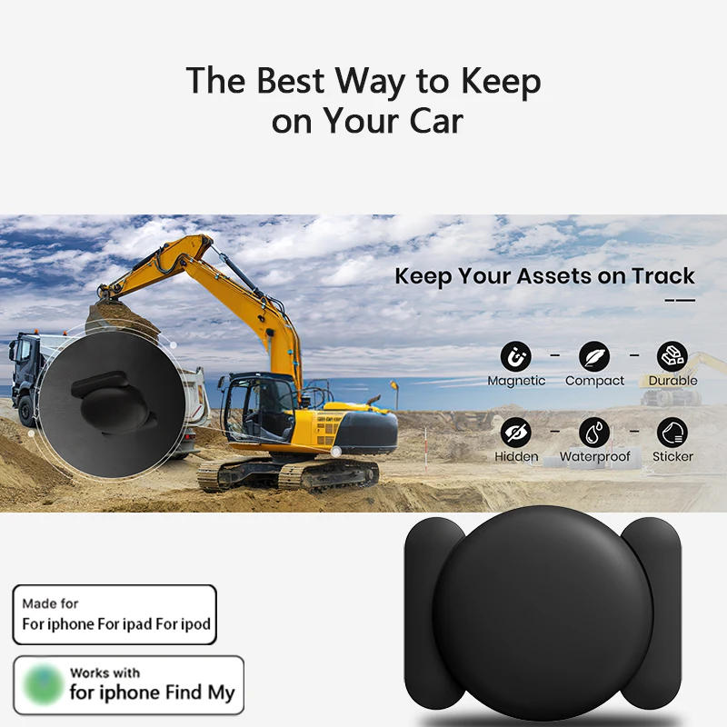 

4pcs Smart Tag for Google/Apple Bluetooth Tracker find my app GPS tagwith Android/ios Anti Lost Item Locator for Luggage key pet