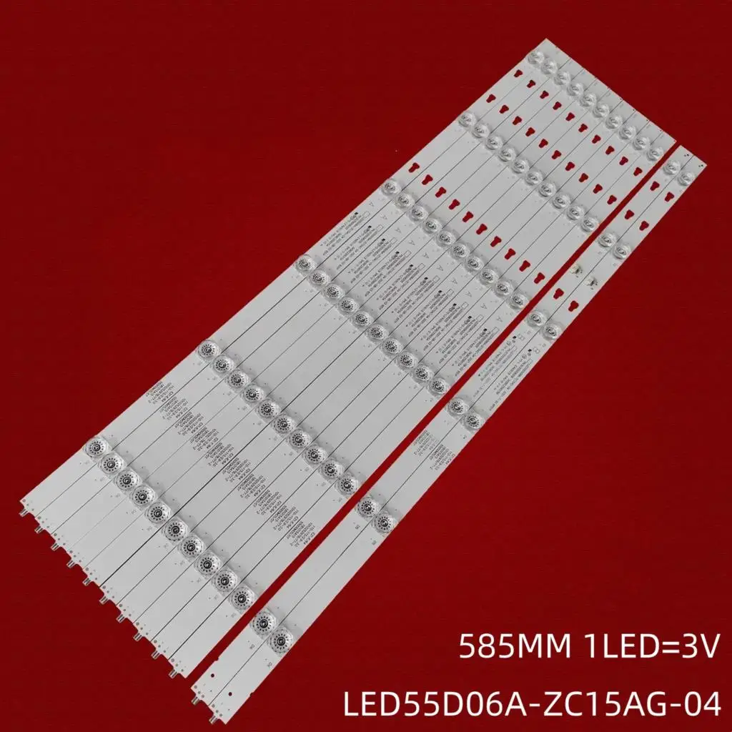 

LED Backlight strip 6LED For HAIER LE55Q6590U LE55Q6500U LED55D06B LED55D06A-ZC15AG-04 30355006205 30355006206