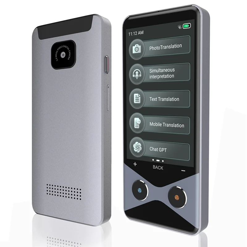 

-A99Z V9000 3.7INCH 4G/WIFI/Hotspot Translator Qualcomm Processor RAM 1G+ROM16G Support 137 Languages 5-Megapixel HD Camera