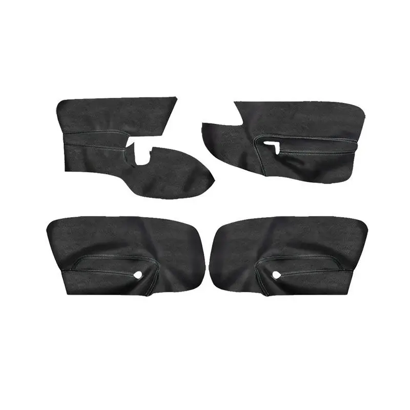 Für VW Golf 5 V MK5 Jetta 2005 2006 2007 2008 2009 2010 Auto-Innentürverkleidung, Armlehne, schwarzer Wildlederbezug, nur 4/5 Türen