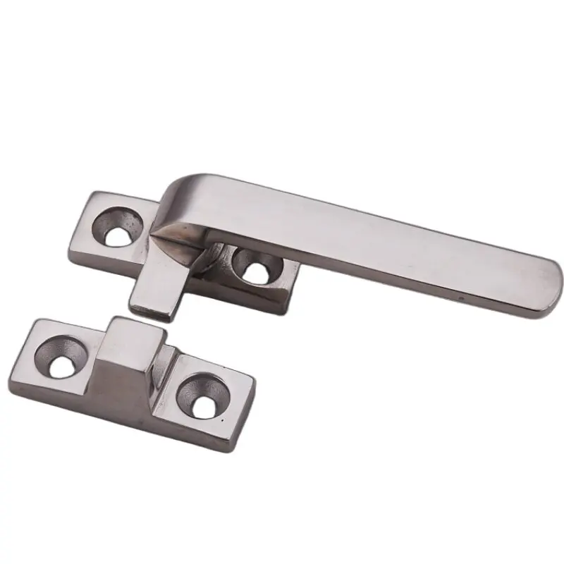 Stainless Steel Compression Handle Lock for Kitchen Cabinet Wardrobe Sliding Door Hardware Anti Rust