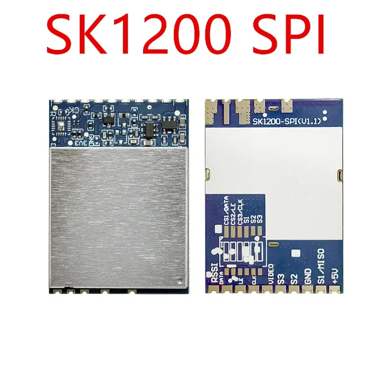 SmCpfpv Vrx SK1200-SPI (V1.1) 1.2G/1.3G/1.7G1.9G/2.2G (1080MHz-2360MHz) VRX Open Source Receiver Module SPI Mode FT1200