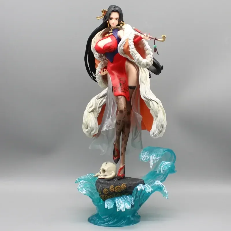 

One Piece Boa Hancock Anime Figure GK In Stock Sexy Girl Figurine Action Figure P35.5cm VC Collection Model Toy Chrismas Gifts