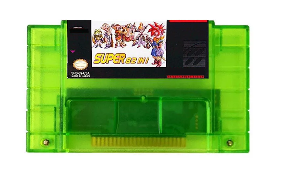 Super 82 in 1 Save Game file Cartridge Harvest Moon Goof Troop Final Game Fansty II III IV Megaman X IV Terranigma Zeldaed Link