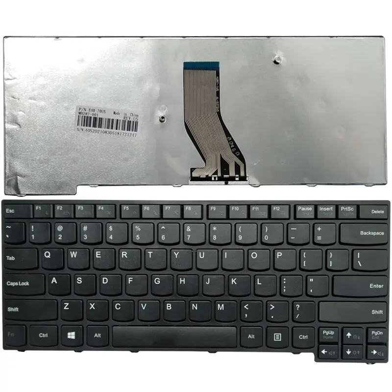 New For LENOVO E40-70 E40-30 E40-45 E40-80 E40-81 E41-70 E41-80 Laptop English/US Keyboard Black