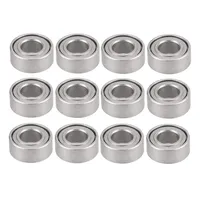 12PCS Steel Bearing 3X6X2mm for WPL C14 C24 C34 C44 MN D90 MN-90 MN99S RC Car Spare Parts Upgrade Accessories