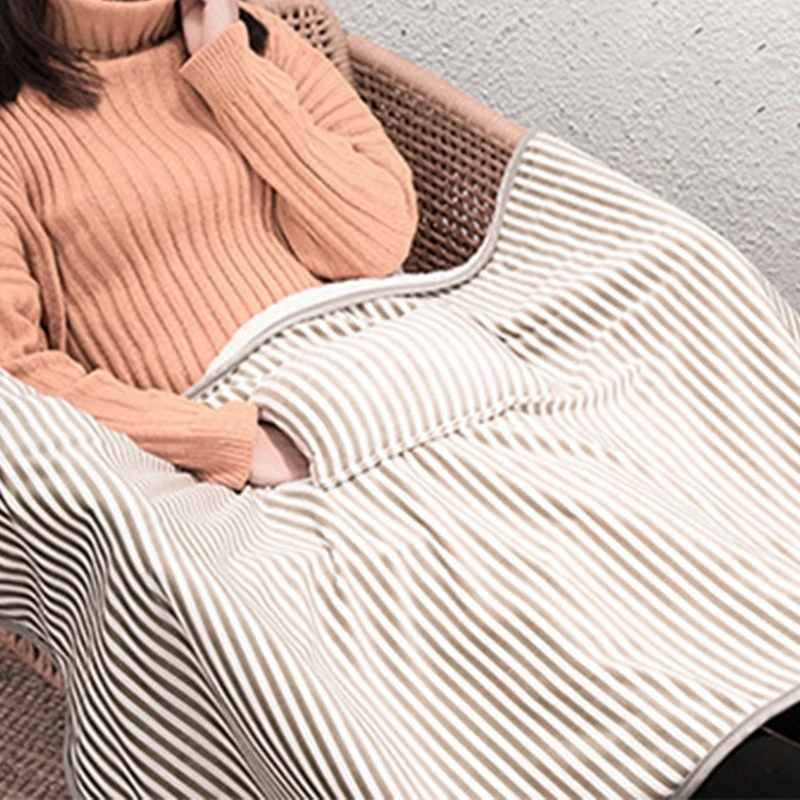 الكهربائية رمي لينة الصوف بطانية كهربائية بطانية تدفئة مفيد السرير سخان انخفاض الشحن