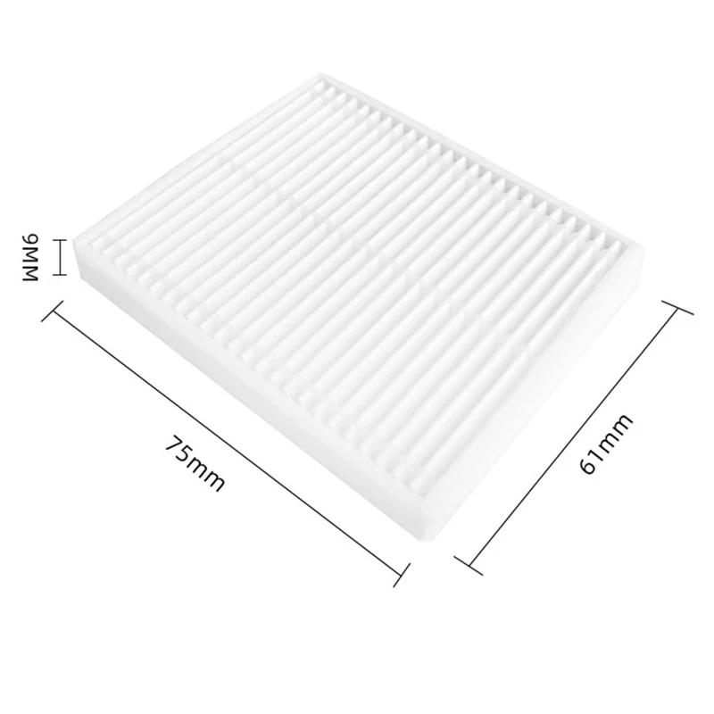 Сменные детали для робота-пылесоса Xiaomi E10 / E12 / B112/C103, фильтр НЕРА, насадка на швабру, 1 комплект