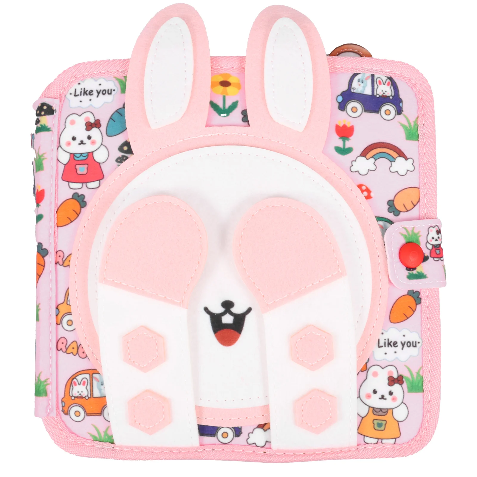 หนังสือของเล่นมอนเตสซอรี่สำหรับเด็ก ฝึกการเรียนรู้สี รูปทรง สัตว์ ของเล่นเสริมพัฒนาการเด็กเล็ก หนังสือเงียบ ยีราฟ ของเล่นฝึกกล้ามเนื้อมัดเล็ก