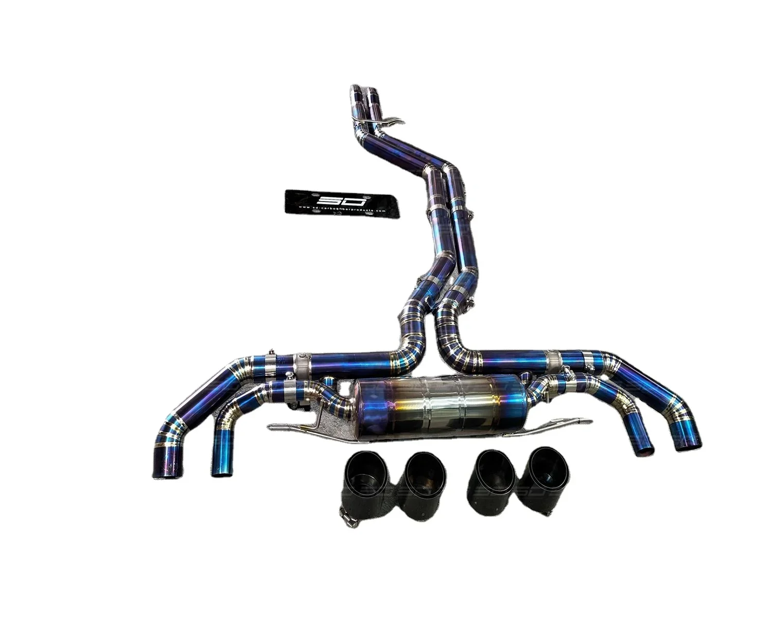 China Factory Performance Full Exhaust System Exhaust Downpipe and Valvetronic Catback with Remote Control for Cayenne