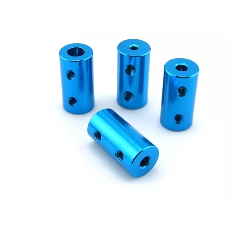 Aluminum alloy colored coupling Vehicle and vessel model printer accessories, motor screw diameter conversion metal connector