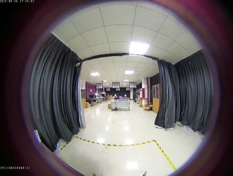 عدسة عين السمكة CCTV 5 ميجابيكسل 1.4 ملم عدسة كاميرا CCTV CS