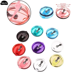 1PCS 20oz Sealing Bottle Cover Splash Spill Proof Plain Plastic Lids For Ice Blaster Lid Tumbler Cup Multicolor Thermos Cup Acc