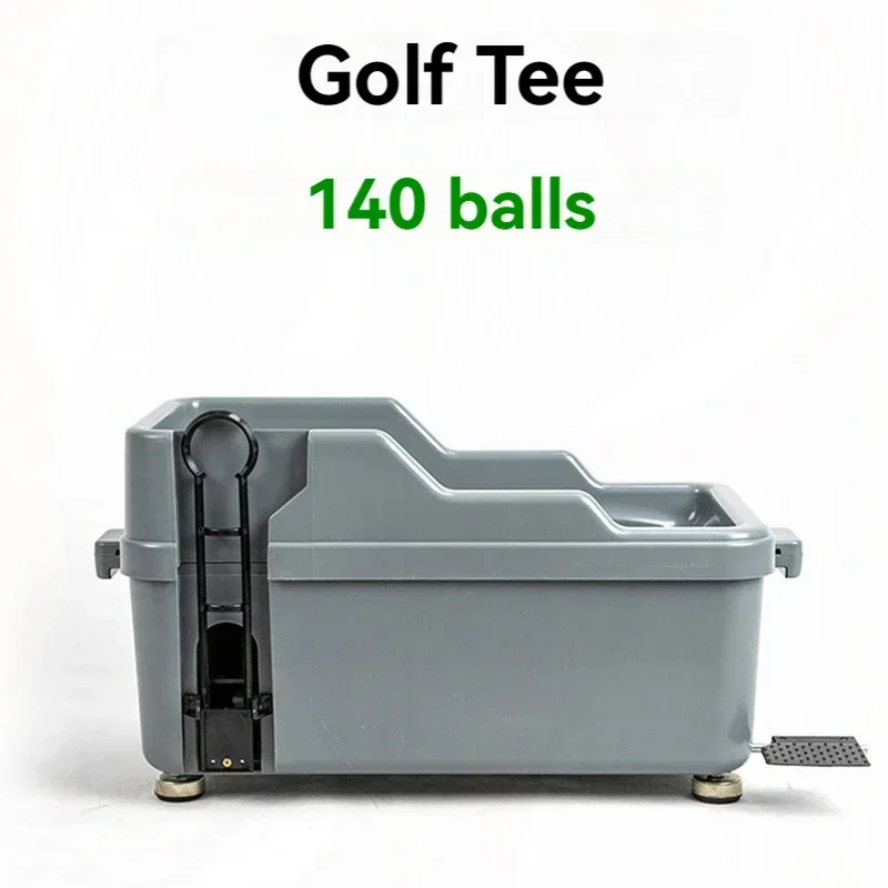 New Golf Semi-automatic Serve Machine Ball Delivery Machine Ball Dispenser Service Box, Club Frame, Server, Foot On Practice