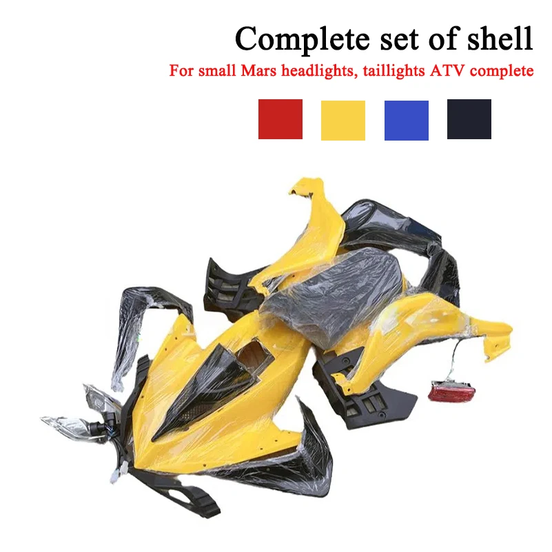 

Hot Plastic cover with Headlight Cushion for Buggy Quad Bike 50cc 110cc 150cc 200cc Cargo ATV Go kart taotao