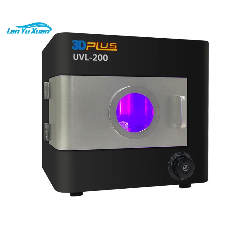 

High Efficiency UV LED curing box UVL-200 for 3D Printing Rapid Prototyping Photosensitive Resin