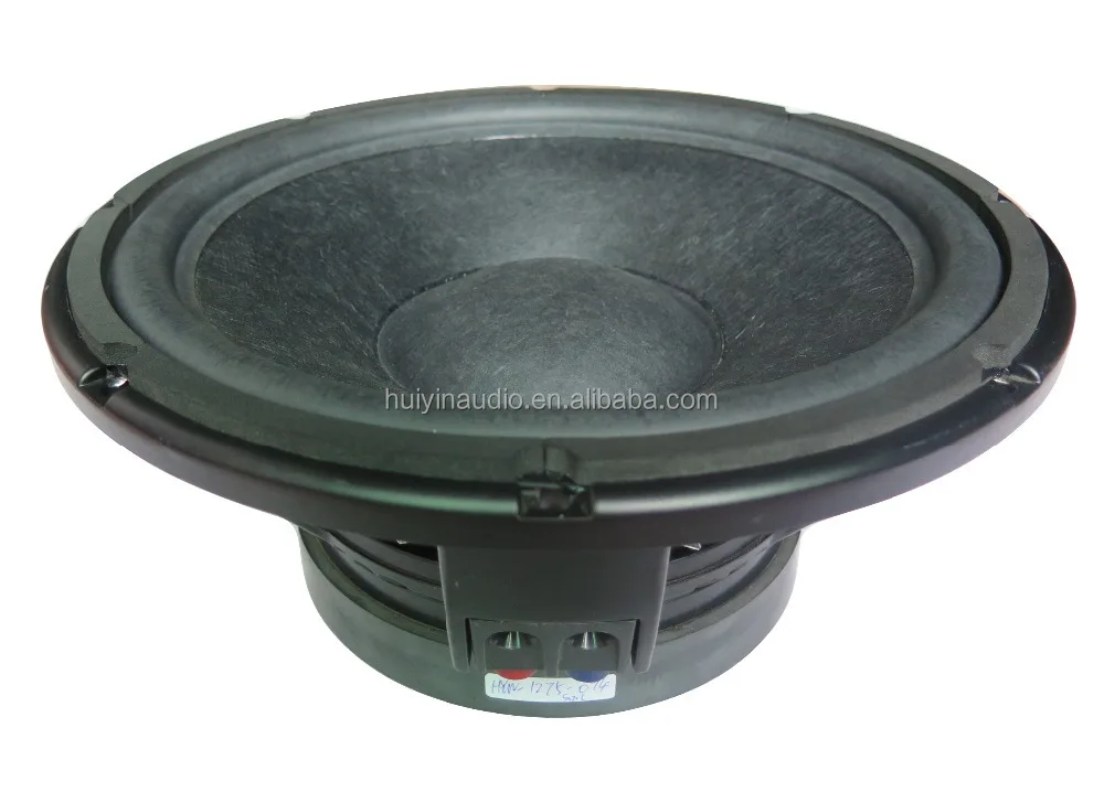 12-Inch HiFi Woofer Speaker 1275-074 High Efficiency Home Audio with 400WRMS Passive Metal Shell for Line Array Speakers