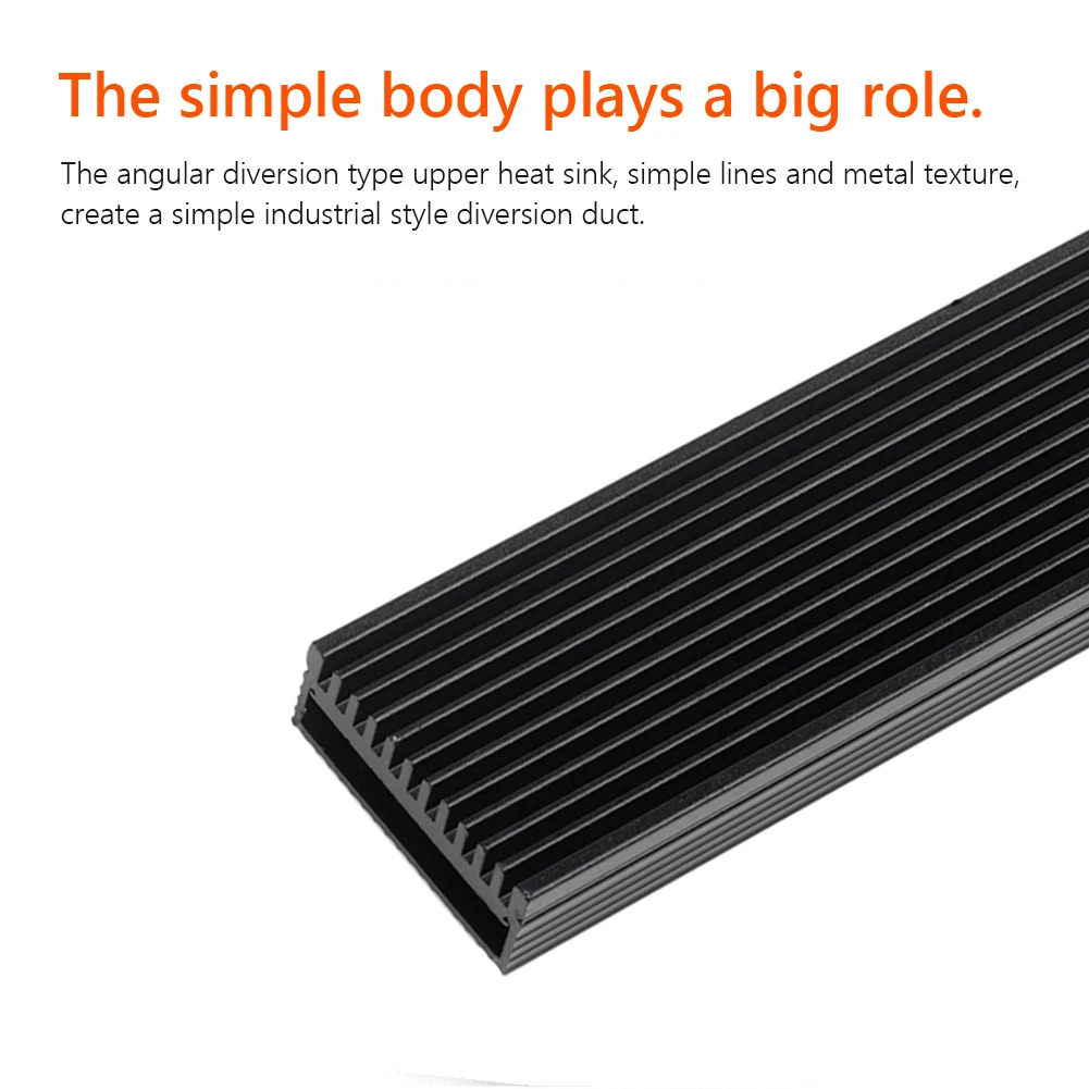 

M.2 2280 SSD Radiator Heat Sink M.2 NVMe Solid State Hard Disk Cooler with Thermal Pad Heat Dissipation Computer Accessories