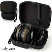 Tactical headphone Case For Walker's Razor Slim Electronic Earmuffs, Storage for Howard Leight, for PROHEAR 016 Ear Protection