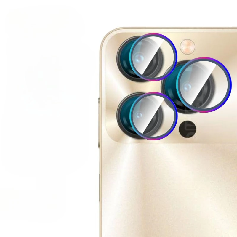 Rear Camera Protector Glass For Oukitel C69 P1 Pro Metal Ring Camera Protectors Lens Film Glass