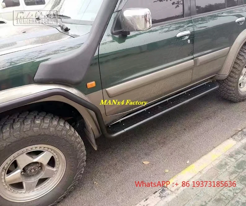 Y61 Running Board Steel Side Step for Patrol Y61 Rock Slider