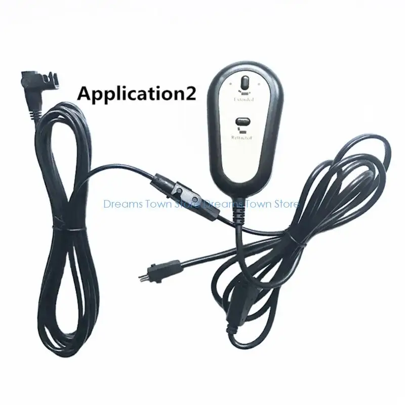 HX6A Electric Actuator Male to Female Adapter Cable Power Supply Cable Lift Chair