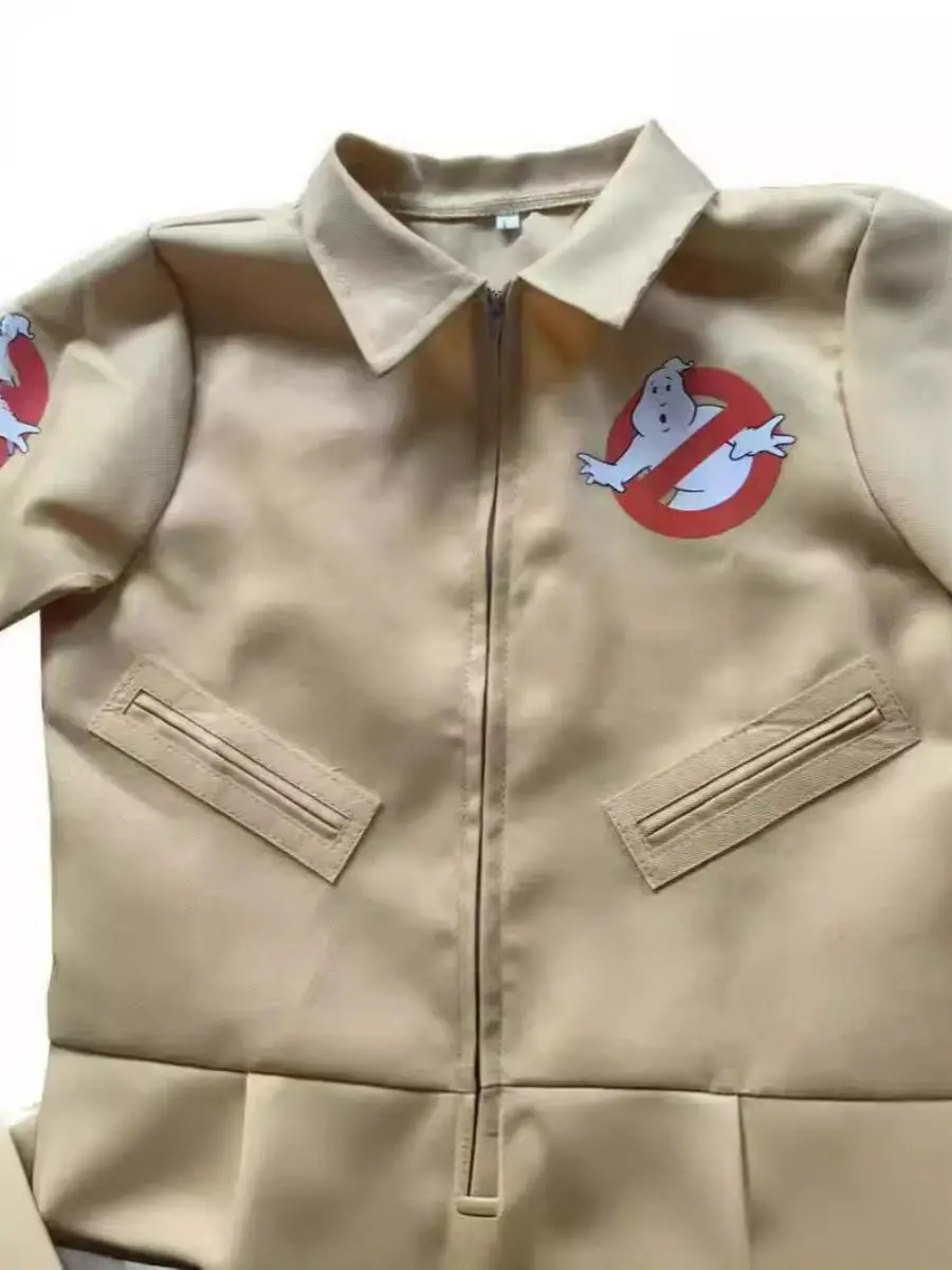 زي أداء مسرحي جديد للأطفال على شكل شبح، ملابس تنكرية لفريق صيد الأشباح، زي تقليدي صيني #4