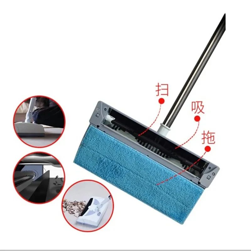 Hand-push 2-in-1 Sweeper Cleaner Hand Push Electric Broom Sweeping Vacuum Cleaner Floor Multifunction Aspirateur Household Tools