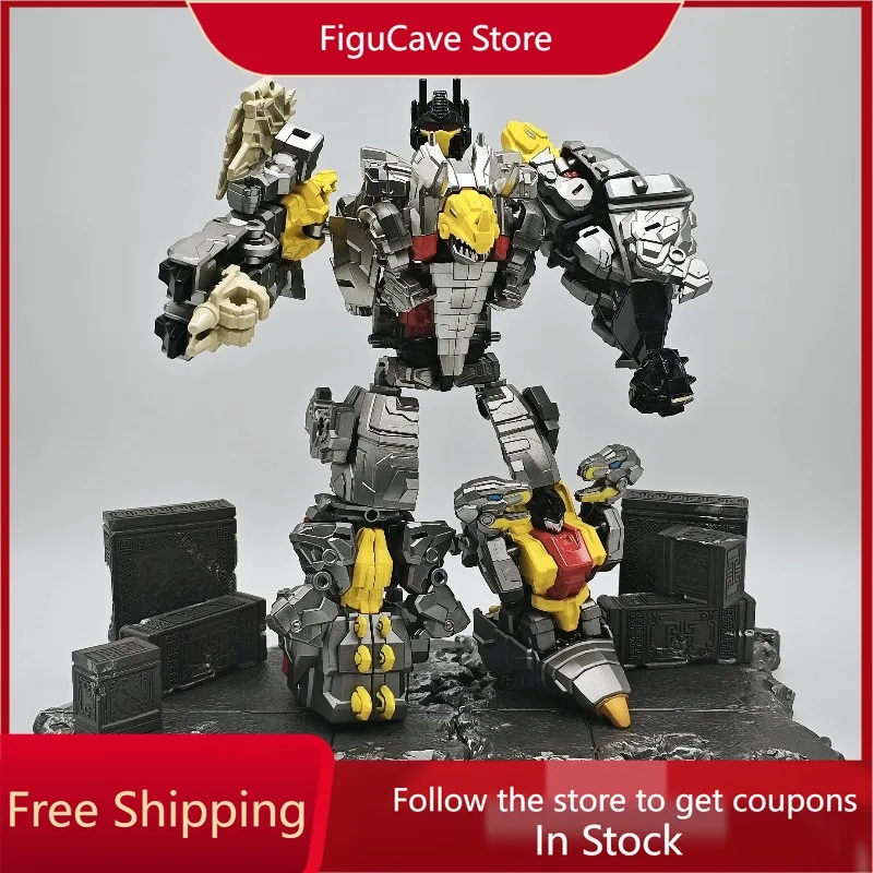 

Transforming Toys Six-body Dinosaur Combination Assembly Car Robot Boy Figure Model Action Figures Collection Gifts