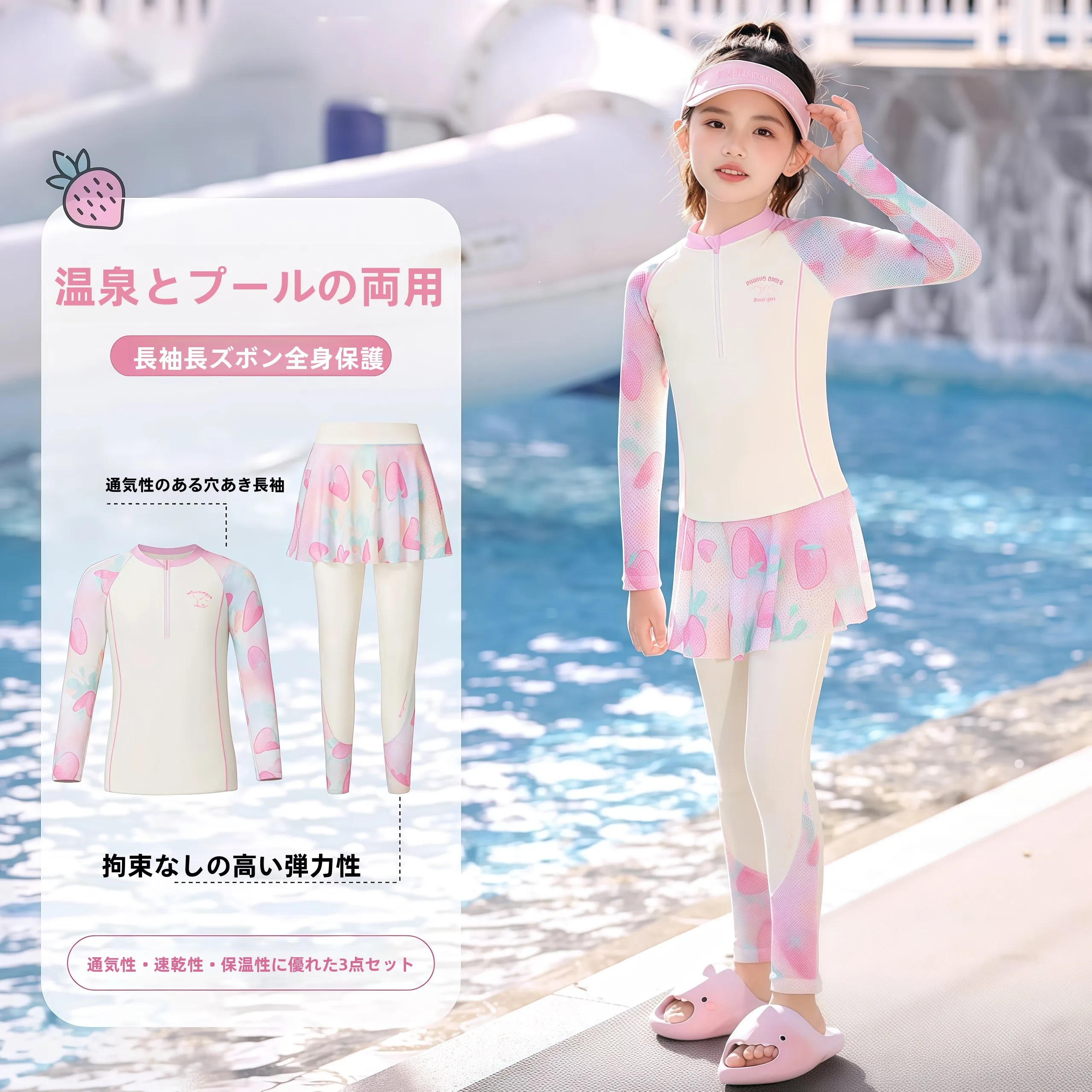 maillot-de-bain-thermique-separe-a-manches-longues-et-pantalon-long-pour-filles-maillot-de-bain-chaud-d'hiver-pour-enfants-costume-de-natation-professionnel