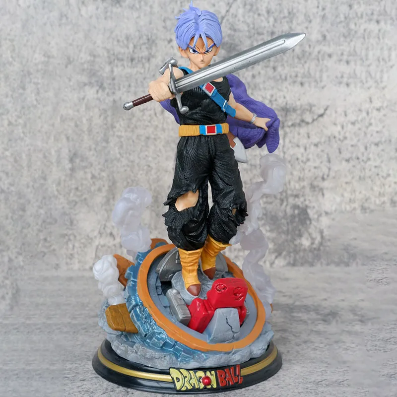 

Dragon Ball Z Action Figure DBZ Super Saiyan Trunks Figuras Anime GK Statue 24.5cm PVC Model Doll Ornament Toys Gift for Kids