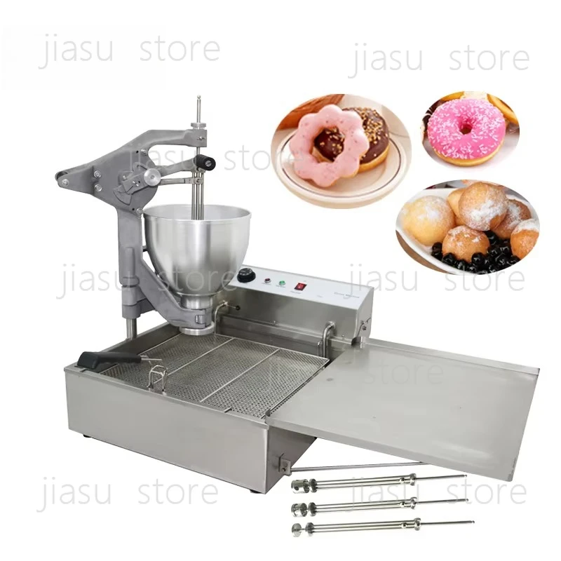 

Portable Manual Donut Dropper with Hopper Storage for Dough Ball Making & Selling