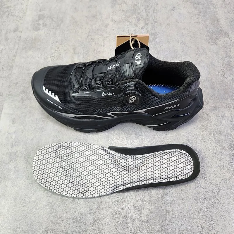 

Original Brand Comfortable Anti Slip Outdoor Hiking Shoe Designer Walking Jogging Shoe Designer Quick Lacing Trekking Sneaker